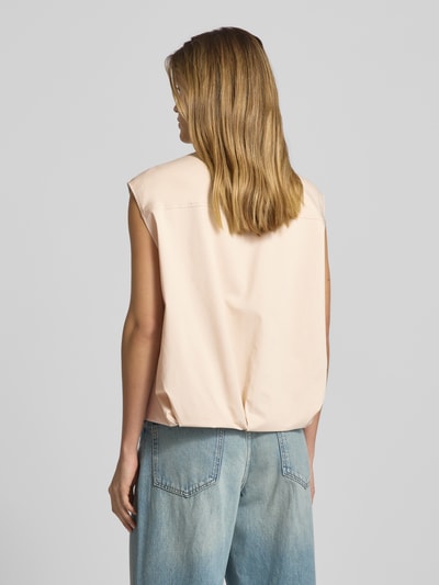 s.Oliver RED LABEL Relaxed Fit Weste aus Twill Beige 5