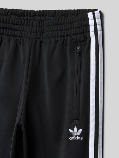 adidas Originals Straight Leg Sweatpants mit Label-Stitching Black 2