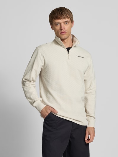 G-Star Raw Schipperstrui van puur katoen Offwhite - 4