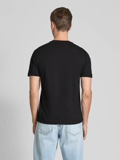 CK Calvin Klein T-Shirt mit Label-Print Black 5