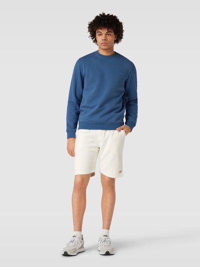 Blend Sweatshorts met elastische band Offwhite - 1