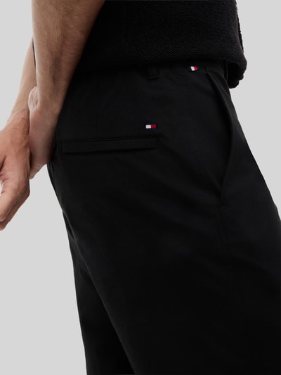 Tommy Hilfiger Regular Fit Chinoshorts mit Label Stitching Black 3