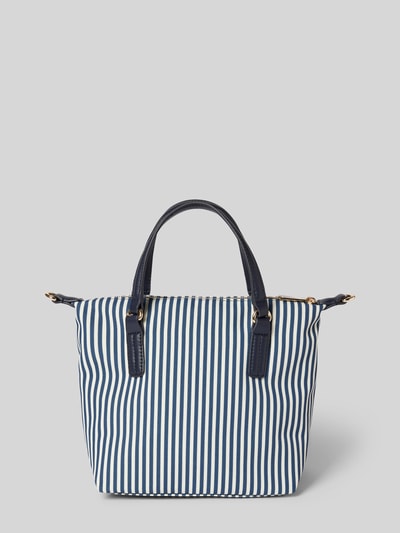 Tommy Hilfiger Tote Bag aus Canvas Dunkelblau 4