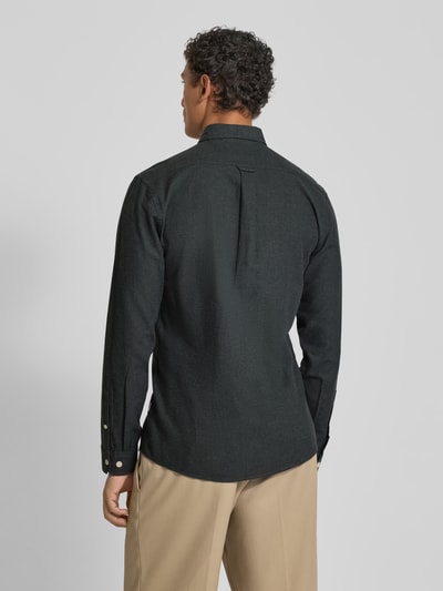 Lindbergh Vrijetijdsoverhemd met button-downkraag Leem - 5