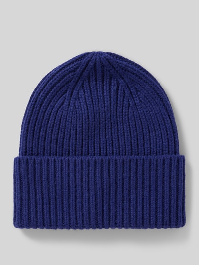 someday. Beanie met brede omslag Model 'Beky' Koningsblauw - 1