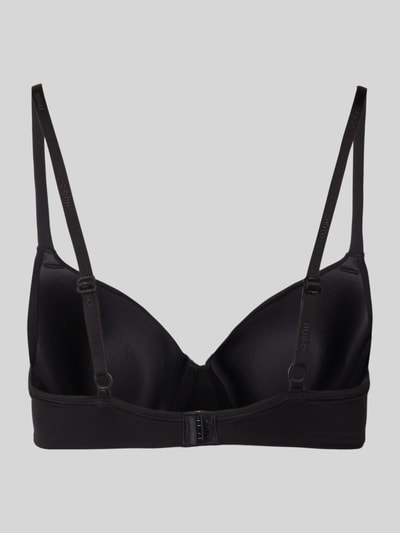 HUGO Beha van modalmix, model 'SIGNATUTE TSHIRTBRA' Zwart - 3