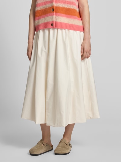 Copenhagen Muse Midirock mit elastischem Bund Modell 'SHIRLEY' Offwhite 4