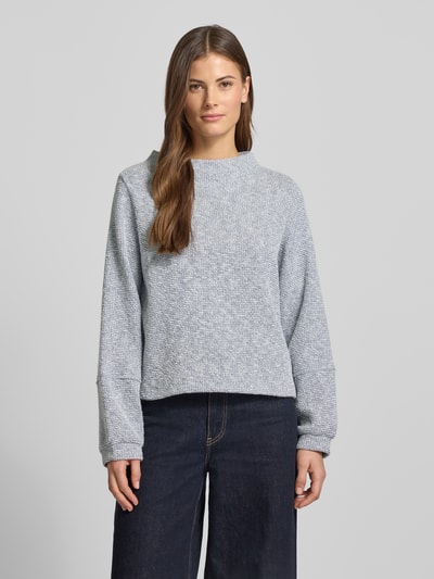 OPUS sweatshirt met Opstaande kraag Model 'Glimsa' Blauw - 4