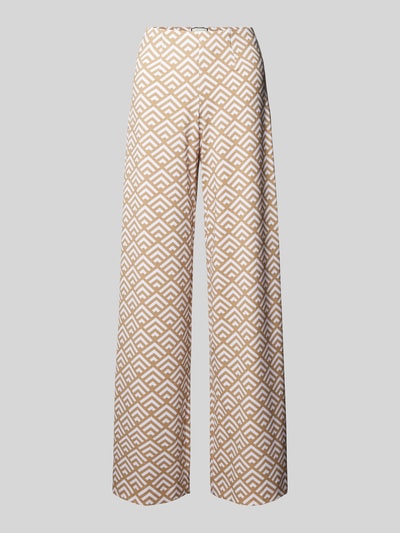 SEDUCTIVE Broek met all-over motief, model 'KIMBERLY' Beige - 2