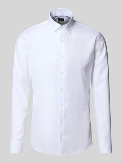 OLYMP No. Six Super slim fit zakelijk overhemd met kentkraag Wit - 2