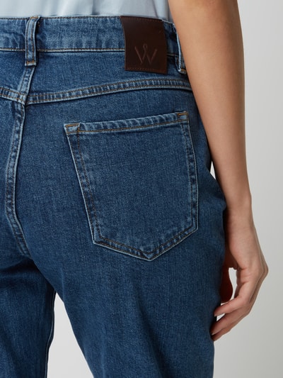 Windsor Mom Fit Jeans mit Stretch-Anteil Modell 'Gwenda' Jeansblau 3