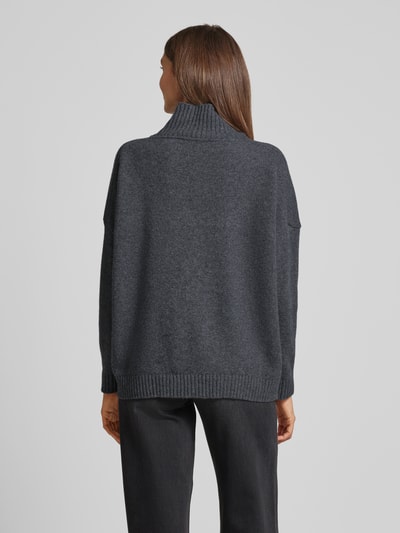 Weekend Max Mara Gebreide pullover met opstaande kraag, model 'BORGIA' Middengrijs - 5