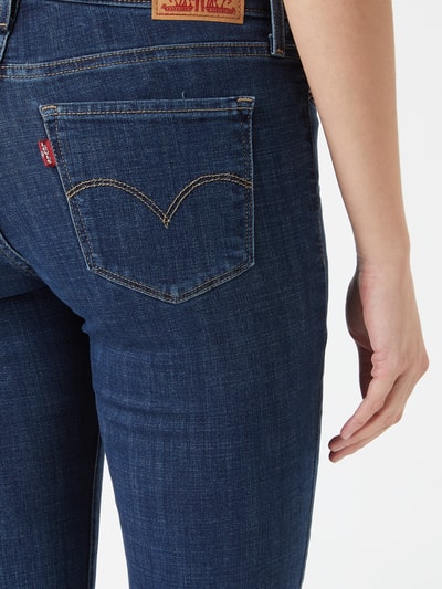 Levi's® 300 Shaping Straight Fit Jeans mit Stretch-Anteil Modell '314' - ‘Water<Less™’ Dunkelblau 3