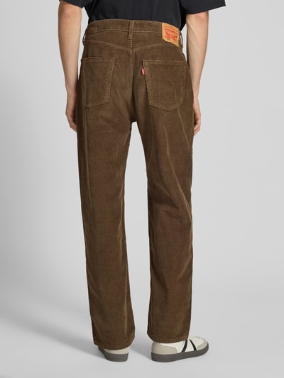 Levi's® Straight Fit Cordhose im 5-Pocket-Design Modell '565' Mittelbraun 5