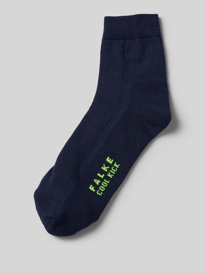 Falke Socken mit Label-Print Marine 1