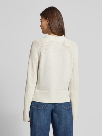 Betty Barclay Strickpullover mit gerippten Abschlüssen Offwhite 5