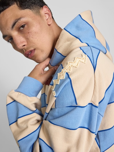 Marni Hoodie mit Kapuze Hellblau 3