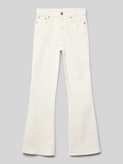 Levi’s® Kids Flared Fit Jeans im 5-Pocket-Design Modell '726' Weiss 1