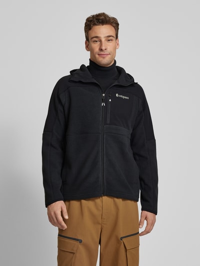 Cotopaxi Fleecejacke mit Label-Print Modell 'Abrazo' Black 4