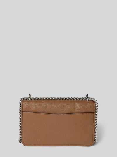 MICHAEL Michael Kors Handtasche aus Rindsleder mit Label-Detail Modell 'CLAIRE' Taupe 5