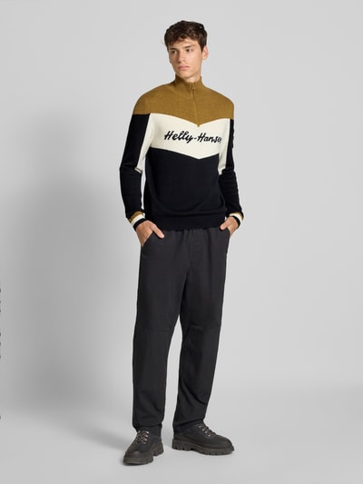 Helly Hansen Slim Fit Pullover in Strick-Optik Modell 'Apres' Black 1