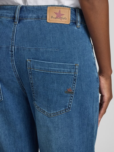 Buena Vista barrel fit jeans met steekzakken Lichtblauw - 3