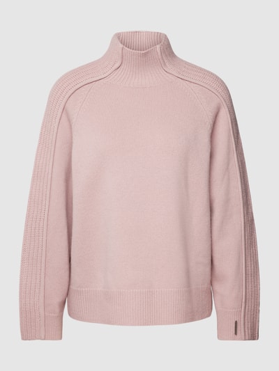 Calvin Klein Womenswear Strickpullover mit Stehkragen Rose 2