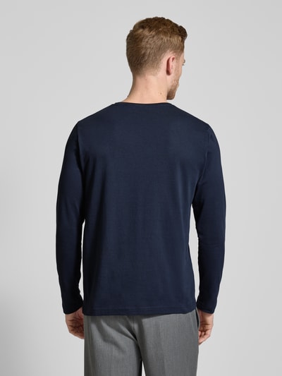 Fynch-Hatton Longsleeve mit Logo-Print Marine 5