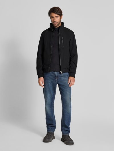 Tom Tailor Regular Fit Blouson mit Reißverschlusstaschen Black 1