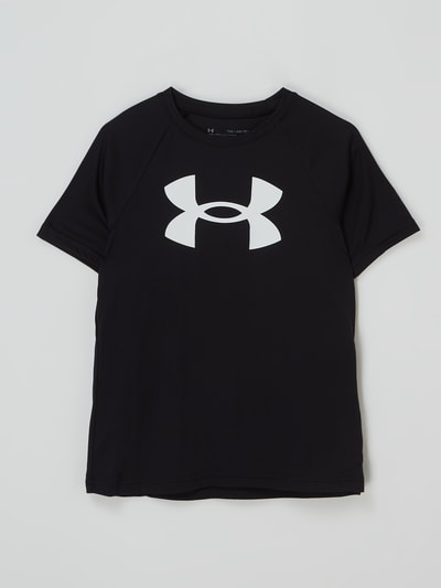 Under Armour T-shirt o luźnym kroju z logo  Czarny 1