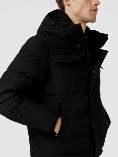 Tommy Hilfiger Jacke mit abnehmbarer Kapuze Black 3