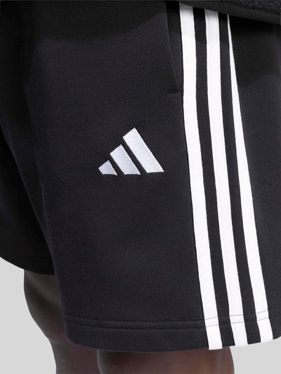 adidas Sportswear Regular Fit Sweatshorts aus reiner Baumwolle Black 3
