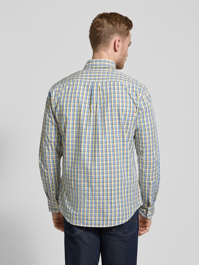 Fynch-Hatton Regular Fit Freizeithemd mit Button-Down-Kragen Gelb 5