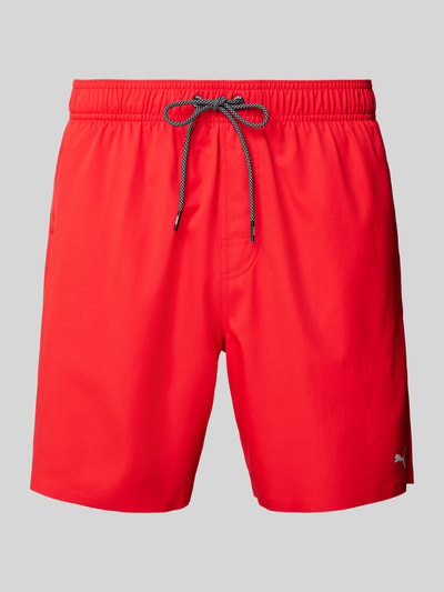 Puma Regular Fit Badehose mit Reißverschlusstasche Marine 1