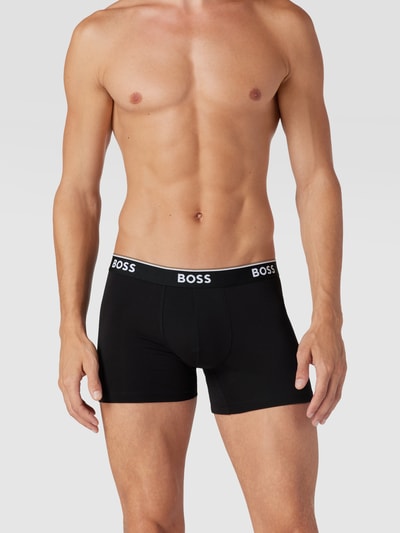 BOSS Trunks mit Logo-Bund im 3er-Pack Modell 'Power' Rot 1