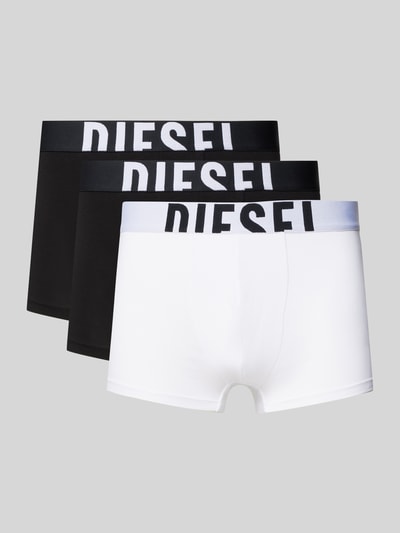 Diesel Boxershorts mit elastischem Logo-Bund Modell 'DAMIEN' im 3er-Pack Black 1