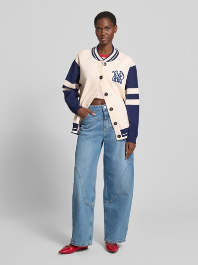 BAUM & PFERDGARTEN Relaxed Fit Jacke mit Viskose-Anteil Offwhite 1