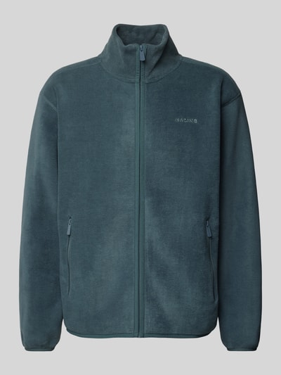 Mazine Sweatjacke mit Reißverschluss Modell 'Hallock' Blau 1