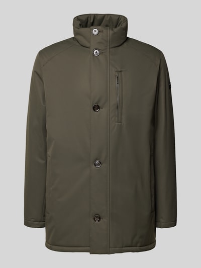 bugatti Regular fit parka met opstaande kraag Olijfgroen - 2