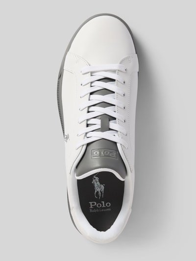 Polo Ralph Lauren Sneakersy z wyhaftowanym logo Biały 3