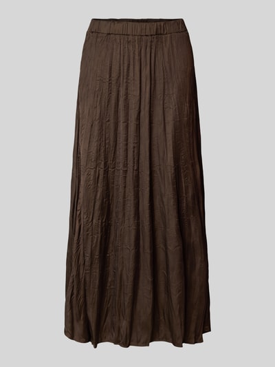 More & More Midirok met elastische band Chocoladebruin - 2