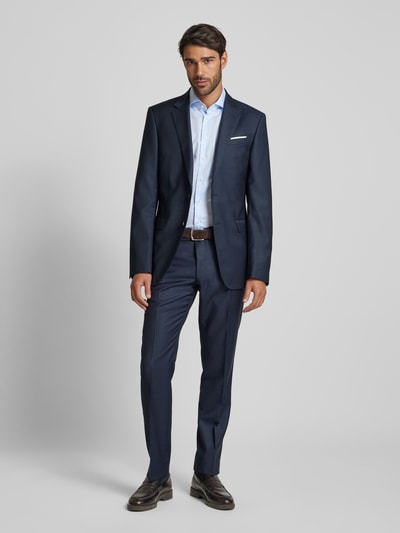 JOOP! Collection Slim Fit 2-Knopf-Sakko aus Schurwolle Modell 'Herby' Marine 1