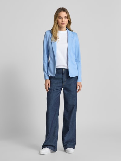 Soyaconcept Slim fit blazer met knoopsluiting, model 'Daniela' Lichtblauw - 1