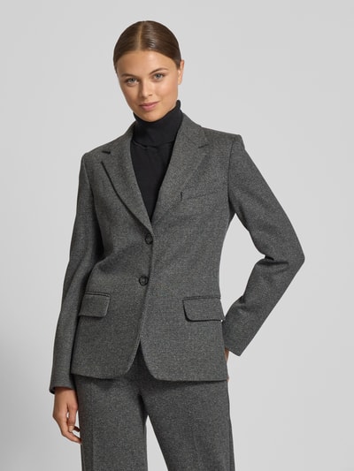 Weekend Max Mara Żakiet o kroju regular fit z dodatkiem wełny model ‘DILLY’ Średnioszary melanż 4