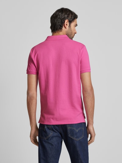 Polo Ralph Lauren Poloshirt mit Label-Stitching Pink 5