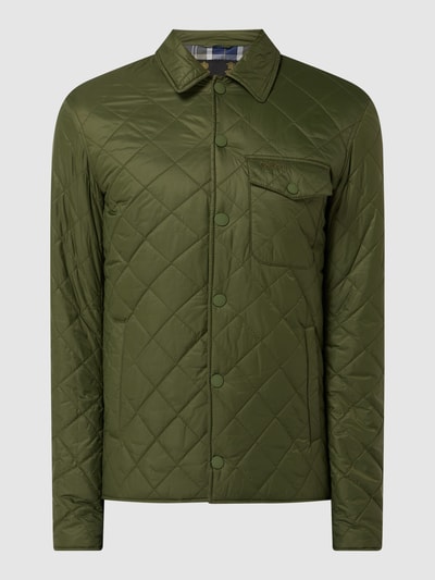 Barbour Gewatteerd jack, model 'Tember' Groen - 2