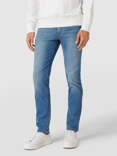 MCNEAL Jeans mit Label-Patch Hellblau 4