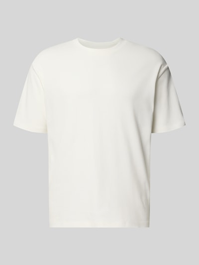 Produktfoto, Relaxed Fit T-Shirt aus reiner Baumwolle von Marc O'Polo Denim in Weiß mit glatter Struktur, Herren T-Shirt