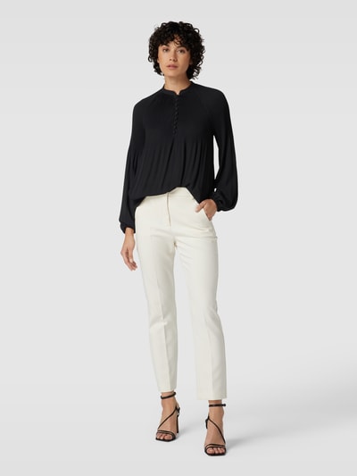 Lauren Ralph Lauren Blusenshirt mit Biesen Modell 'VERSILLA' Black 1