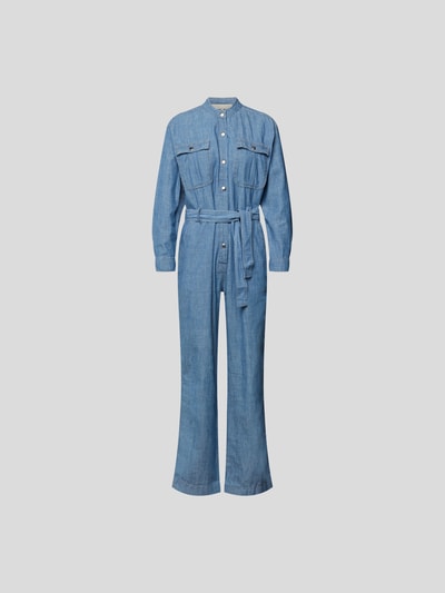 Vanessa Bruno Jumpsuit mit Denim-Finish Blau 2